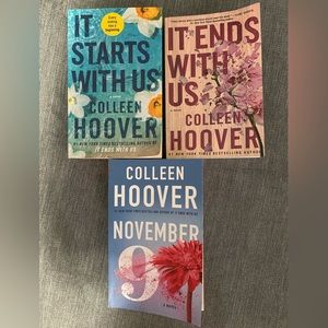 Colleen Hoover 3 book bundle